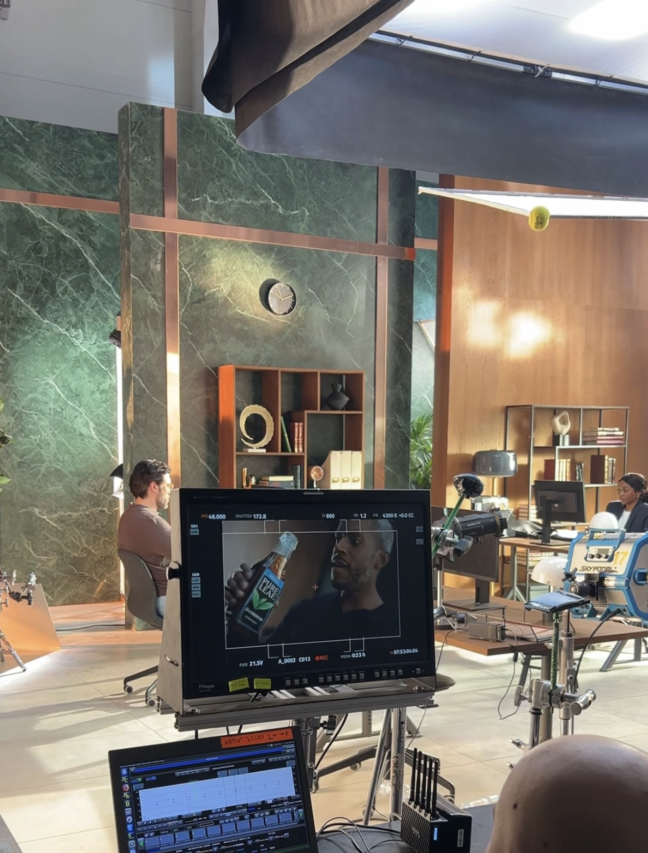 Behind the scenes — Pure Leaf